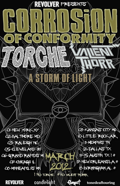 A STORM OF LIGHT Tour Dates