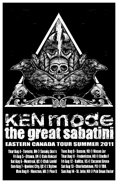 KEN mode – Canadian Tour Dates Announced