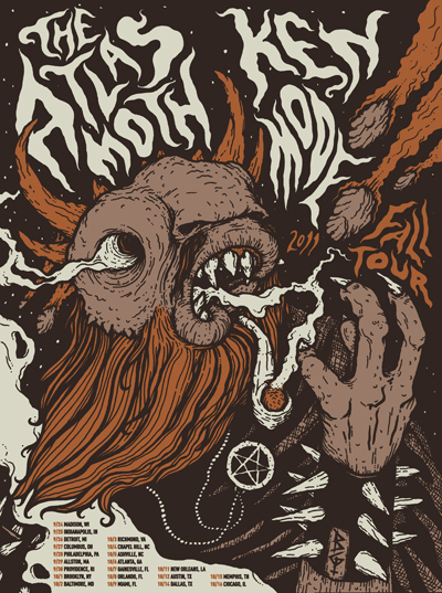 THE ATLAS MOTH / KEN mode Tour Dates