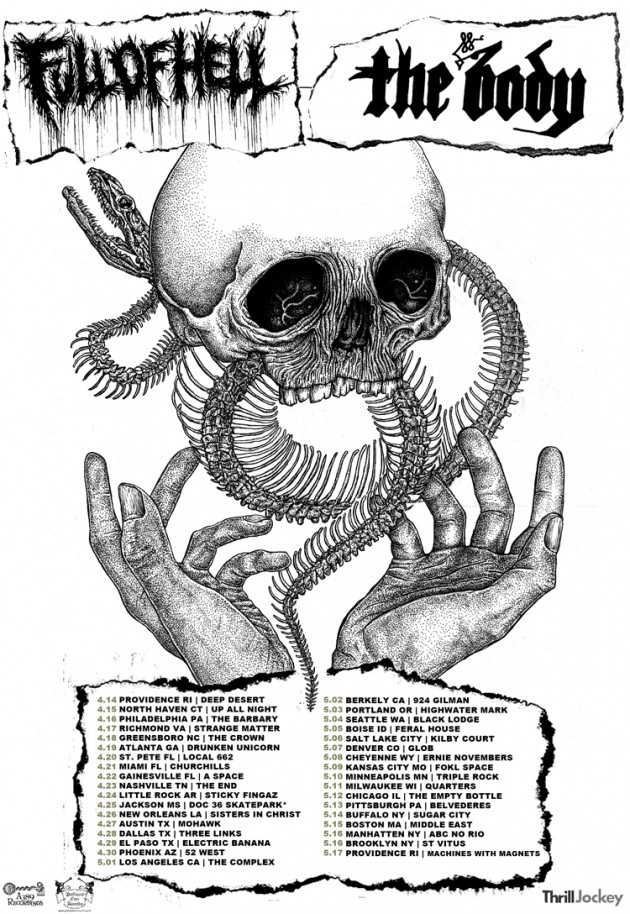 FULL OF HELL Tour Dates With The Body Announced Profound Lore Records