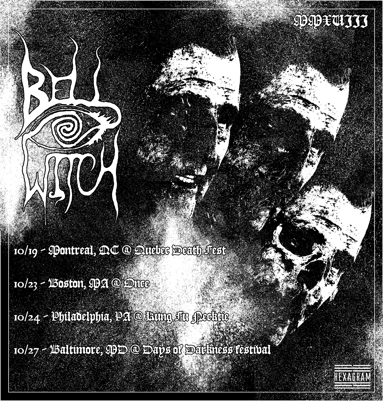 BELL WITCH EU / US Tour Dates Announced Profound Lore Records
